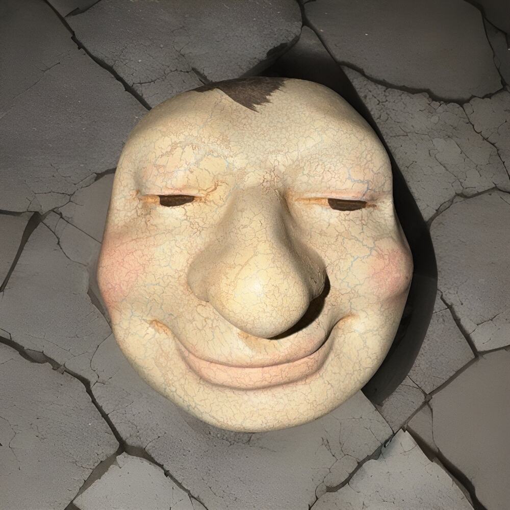 Garratt 1991 Ceramic Rocking Face Mask